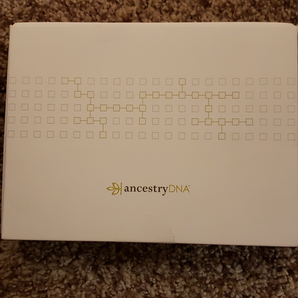 Opened Ancestry DNA kit